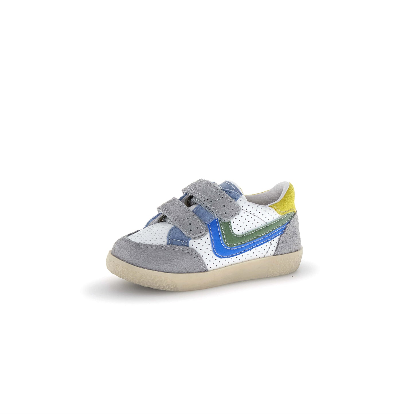 FALCOTTO THYREN Gris Blanc Baskets Cuir