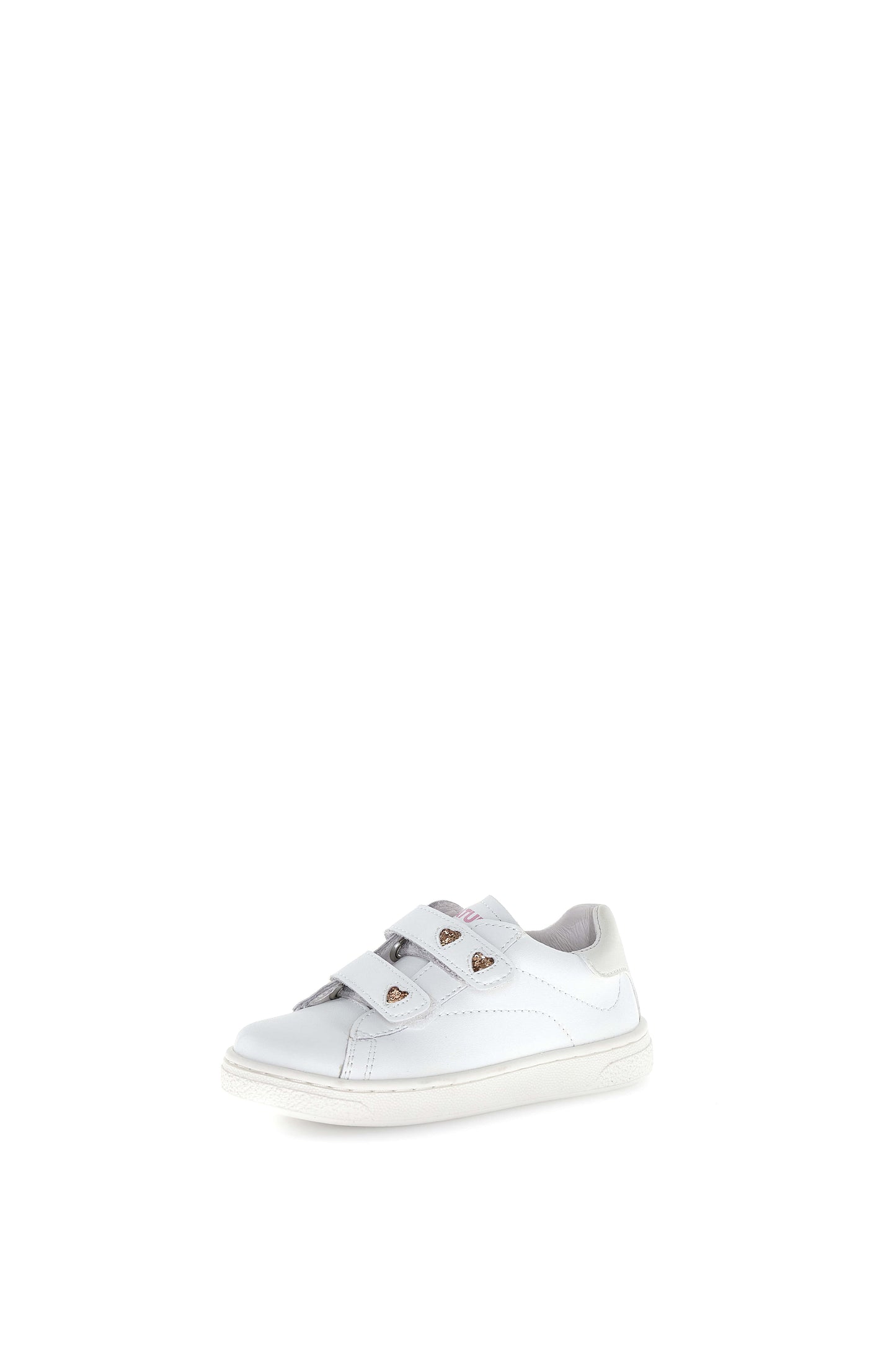 NATURINO RIXIE Glitter White Cipria chaussures Basses Baskets