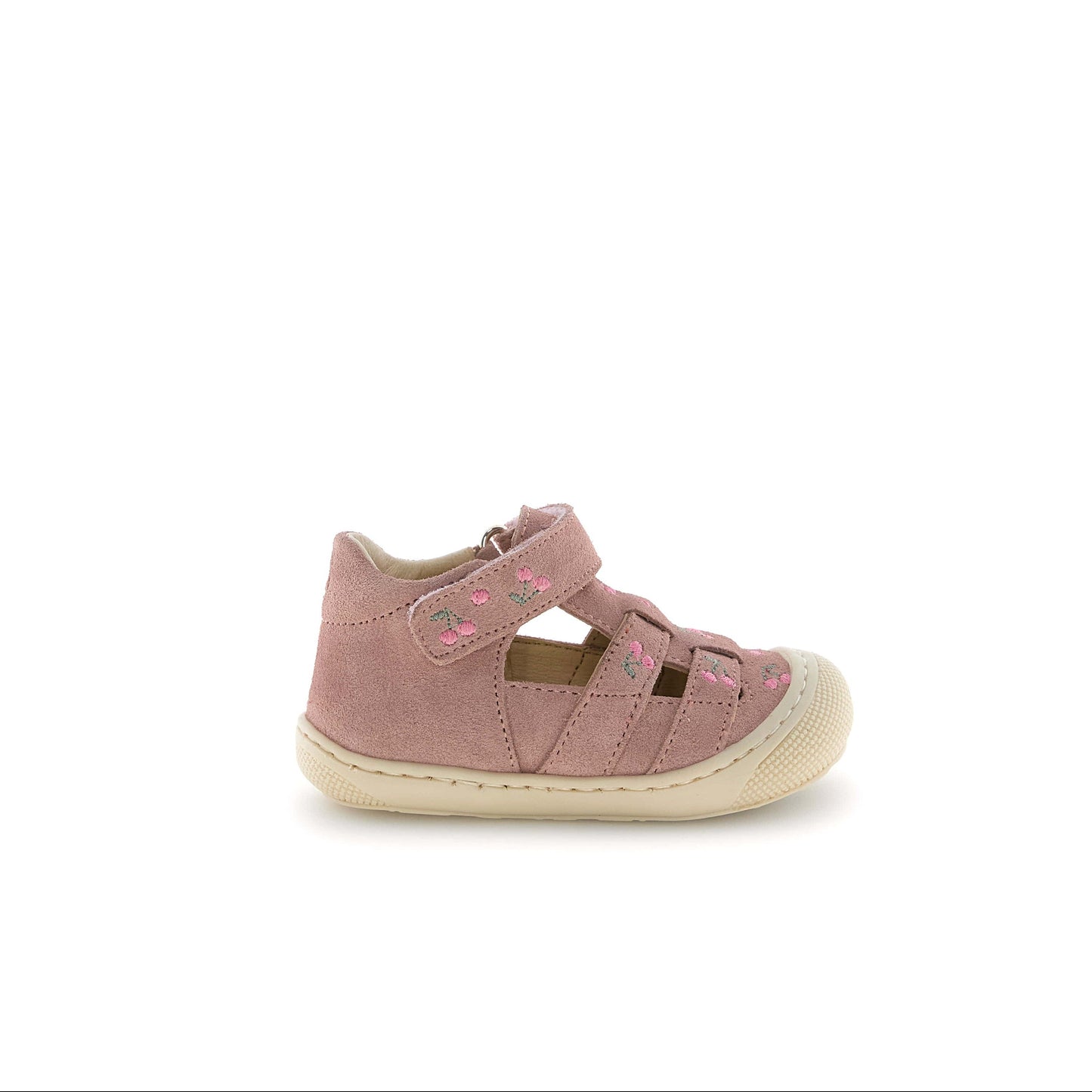 NATURINO BEDE embr cherry pink sandales salome