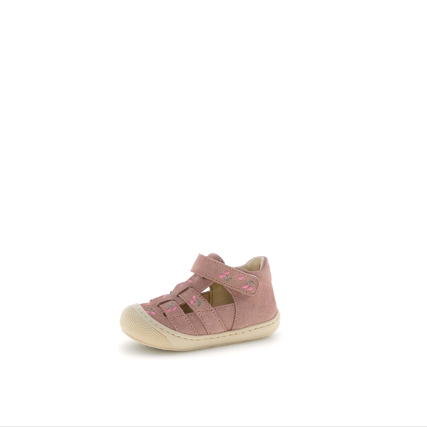 NATURINO BEDE embr cherry pink sandales salome