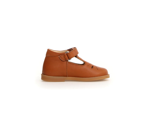 FALCOTTO MALUKU VL Camel Babies Sandales Semi Ouvertes