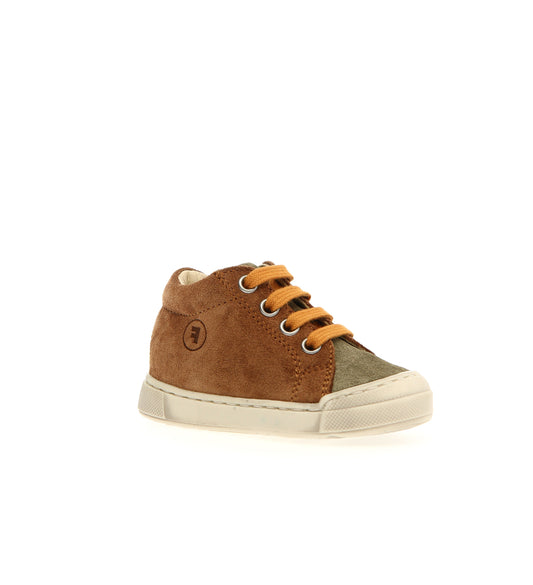 FALCOTTO SNOPES ZIP Militare Brown Chaussures Hautes Bottillons