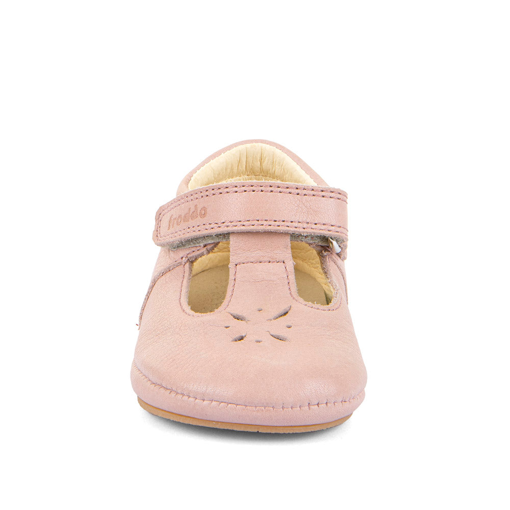 FRODDO G1140004 Pink Chaussons prémarche semi ouvert Barefoot