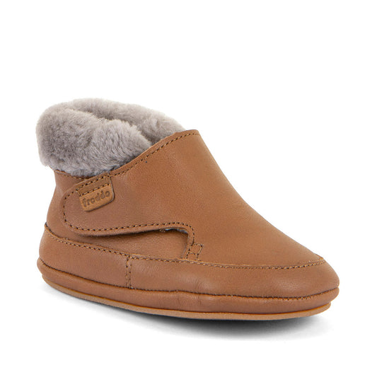 FRODDO G1160003 Furry Cognac Chaussons Premarche