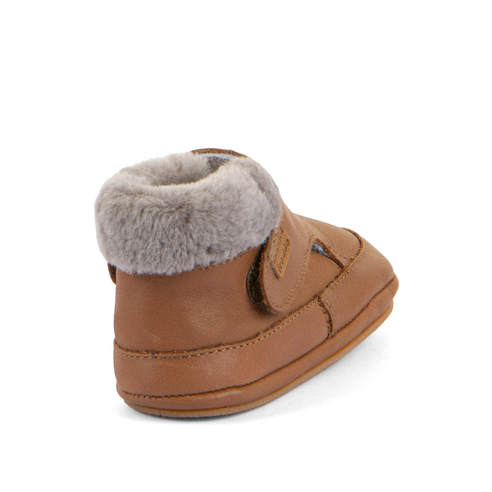 FRODDO G1160003 Furry Cognac Chaussons Premarche