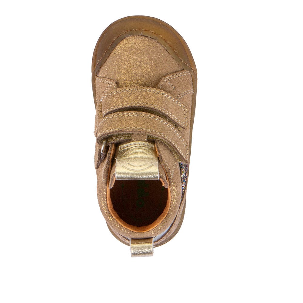 Chaussures Basses/Baskets/Sneakers FRODDO G2110134 Gold bottillons tennis haut