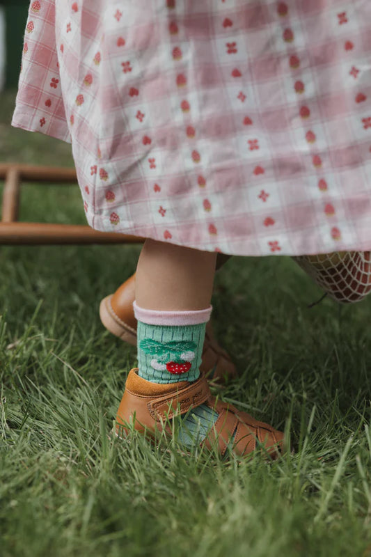 MINIPOP BAMBOO FROSTY Vert CHAUSSETTES