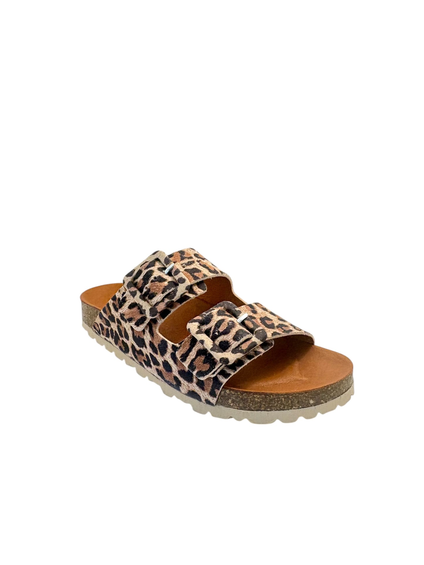 VERBENAS RANDEL léopard Sandales Mules