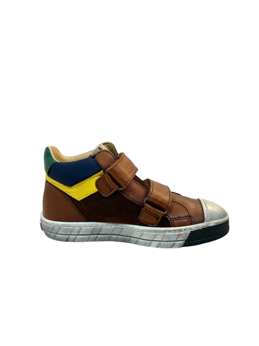 ACEBOS 5873 OD Camel Chaussures Hautes Baskets Sneakers