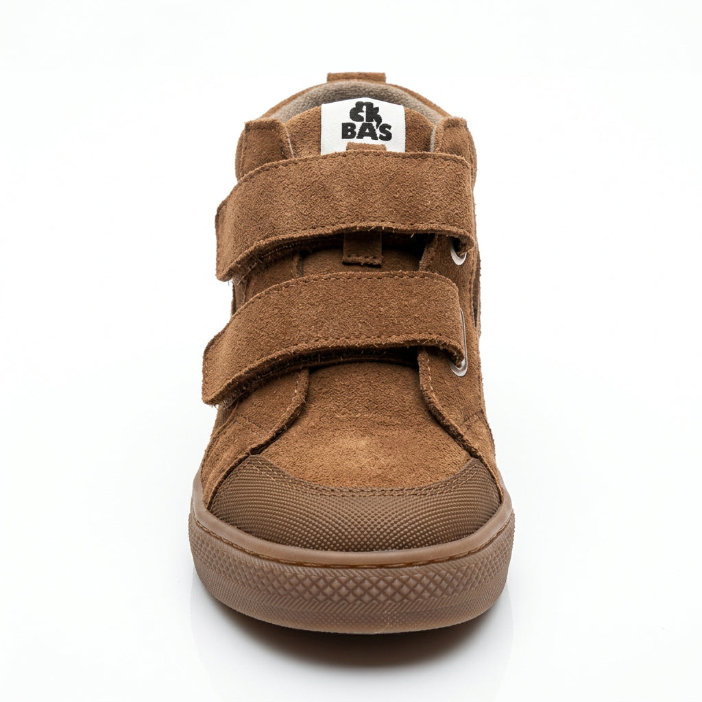 ACEBOS 6144 Marron Chaussures Hautes Baskets tout cuir barefoot