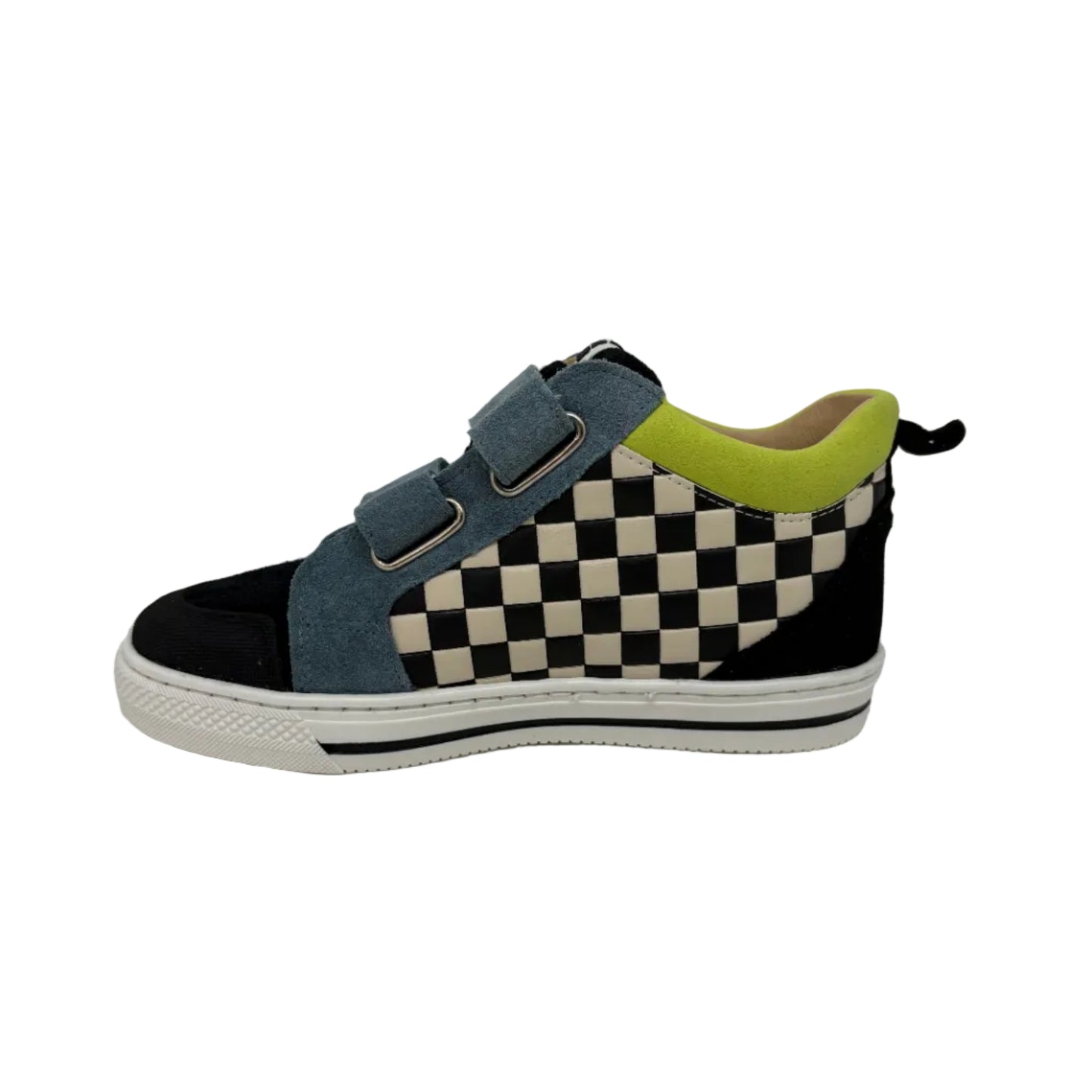 ACEBOS 6144 Negro Chaussures Hautes Baskets tout cuir barefoot