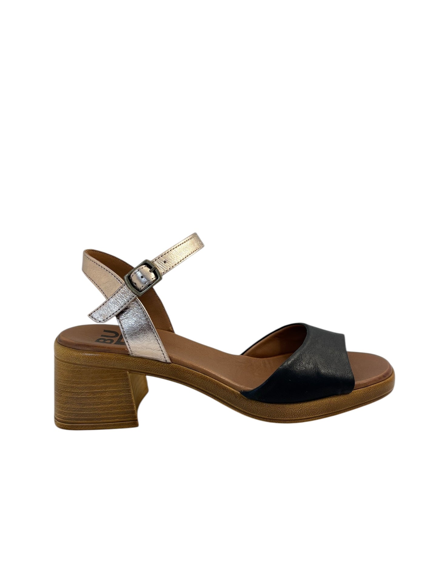 BUENO SONIA Black Platinum nu-pieds sandales