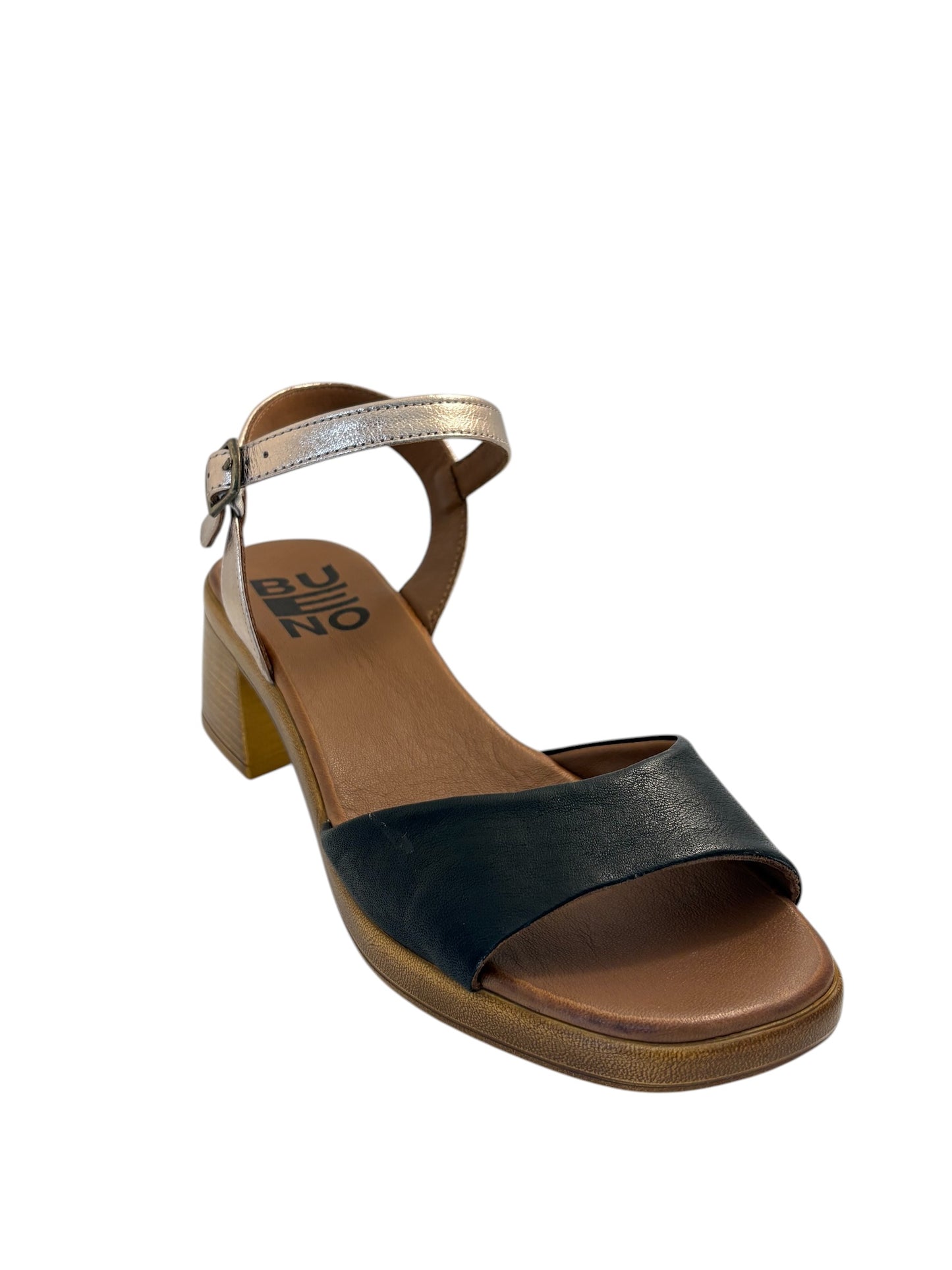 BUENO SONIA Black Platinum nu-pieds sandales