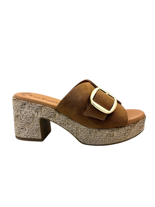 EVA FRUTOS  6711 Muscade Sandales Nu pieds