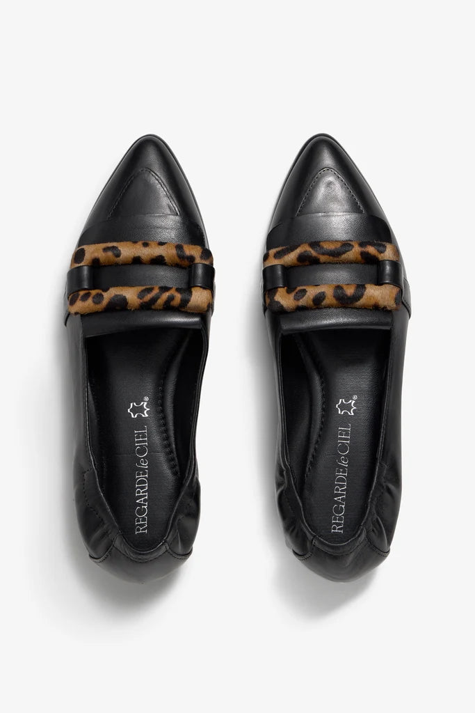REGARDE LE CIEL KENDRA  Noir Ballerine