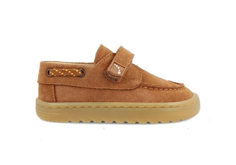 BLANDITOS MAUI Cuero mocassins barefoot enfant cuir camel souples