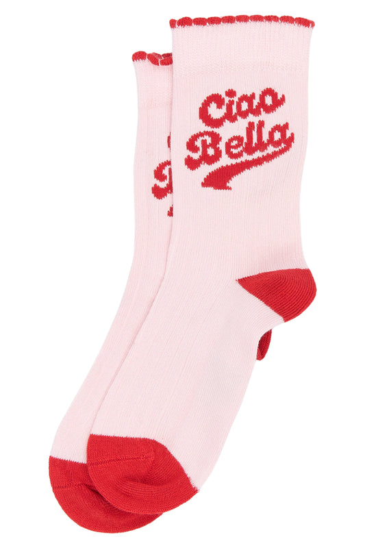 MINIPOP BAMBOO PETAL Pink CHAUSSETTES