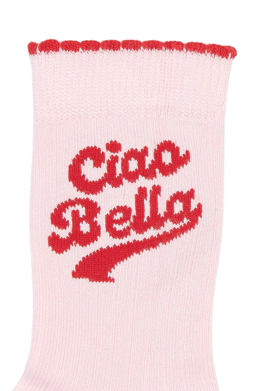 MINIPOP BAMBOO PETAL Pink CHAUSSETTES
