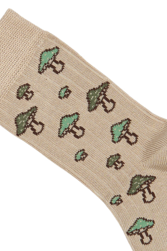 MINIPOP BAMBOO Funghi Marron CHAUSSETTES
