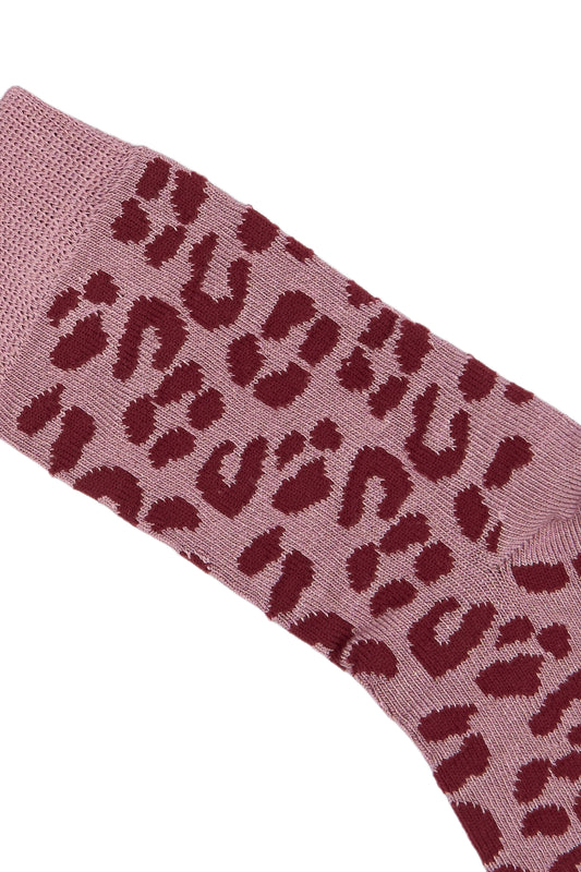 MINIPOP BAMBOO LEO Pink CHAUSSETTES