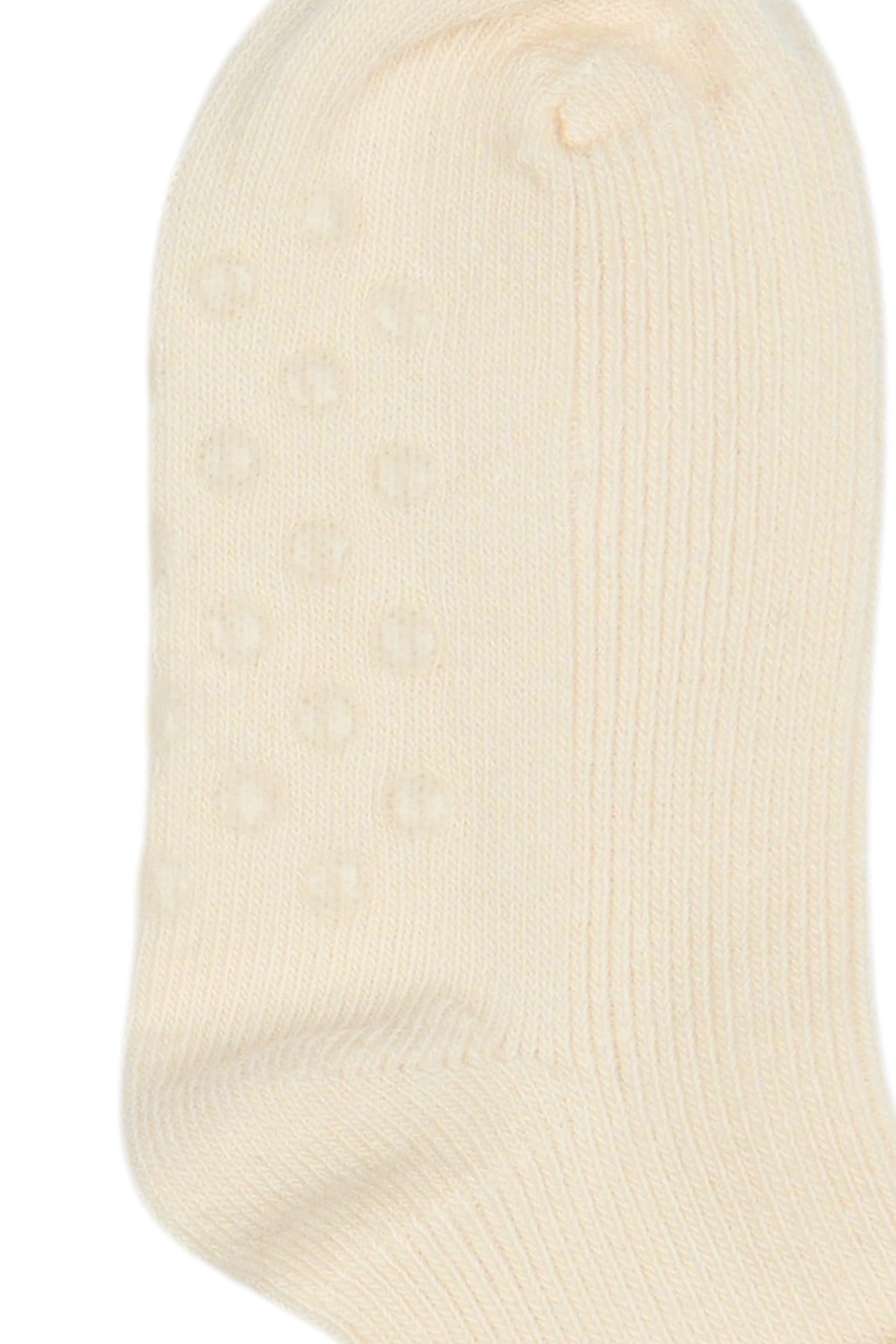MINIPOP BAMBOO BABY NON SLIP Crème CHAUSSETTES