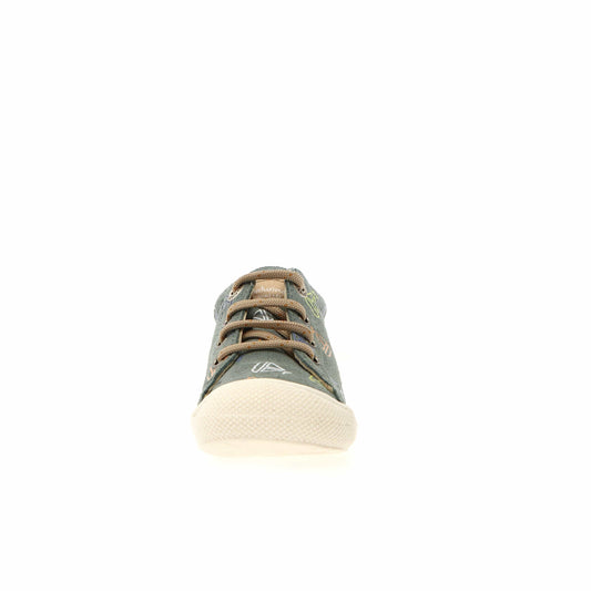 Pré marche NATURINO COCOON Suede Boat Sage chaussures bottillons premiers pas prémarche