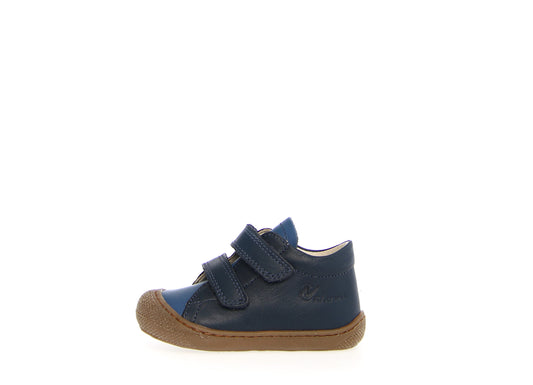 NATURINO COCOON velcro Azzure navy bottillons