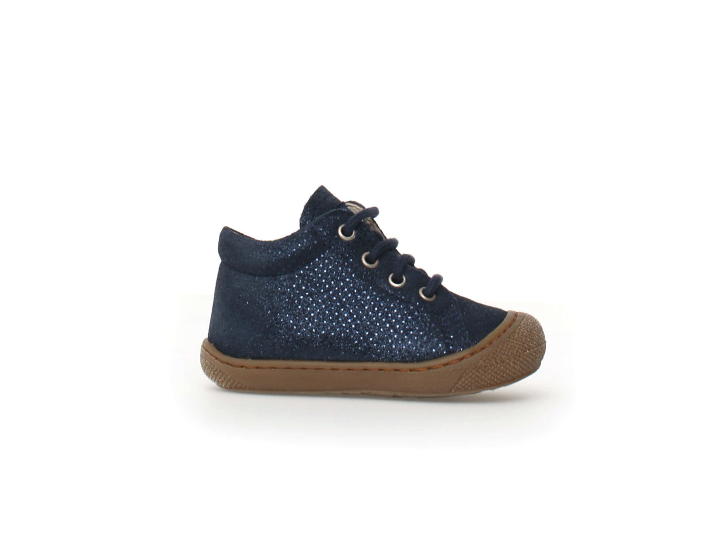 NATURINO COCOON ZIP Dots Bleu chaussures bottillons