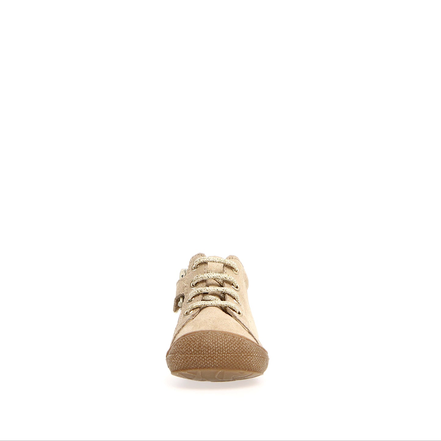 NATURINO COCOON ZIP Suède Glitter Platinum premiers pas