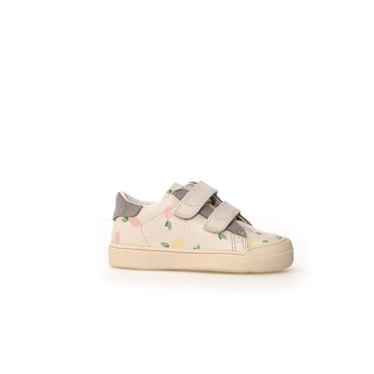 Chaussures Basses/Baskets/Sneakers NATURINO EINDHOVEN Citrus Milk Silver Baskets Cuir