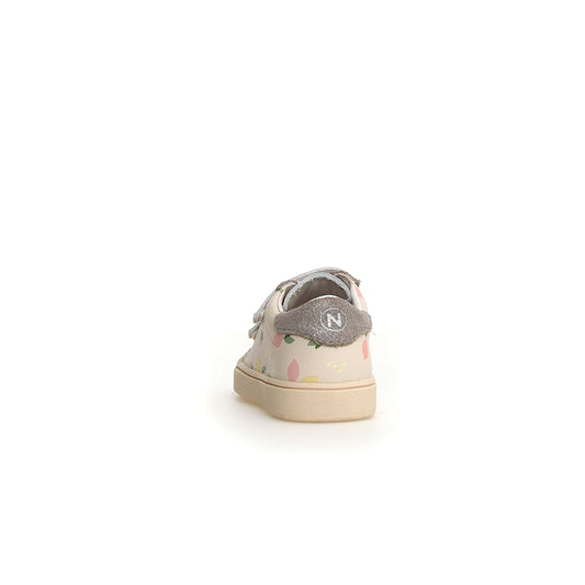Chaussures Basses/Baskets/Sneakers NATURINO EINDHOVEN Citrus Milk Silver Baskets Cuir