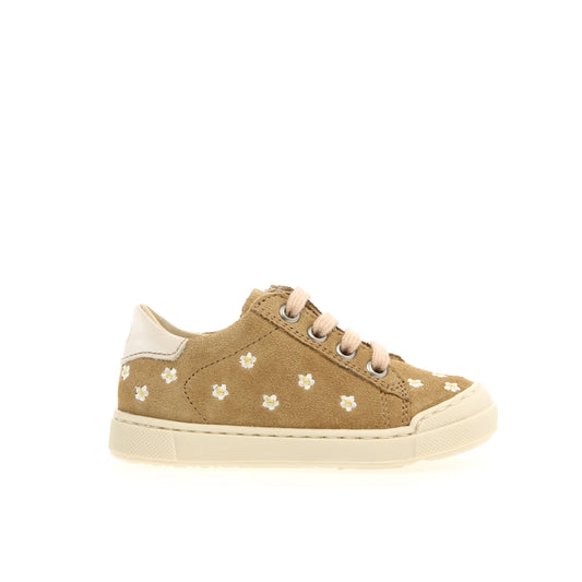 Chaussures Basses/Baskets/Sneakers NATURINO EINDHOVEN Zip Margherite Sand Basket