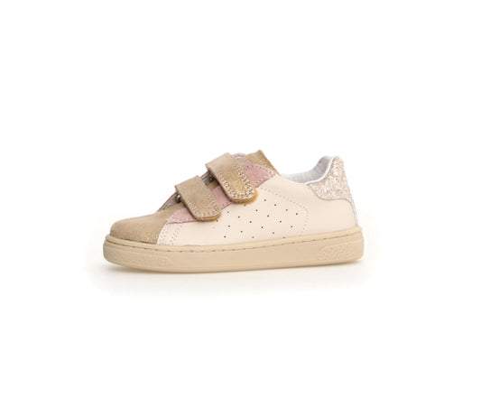 Chaussures Basses/Baskets/Sneakers NATURINO HASSELT Glitter Platinum Chaussures Basses