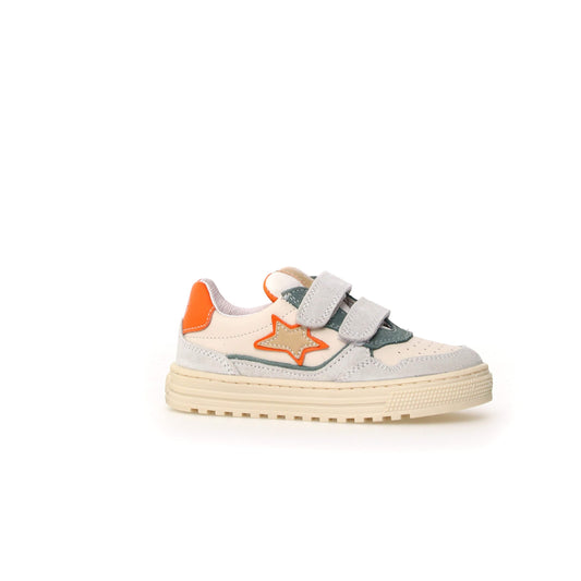 Chaussures hautes/Botillons NATURINO HESS Blanc Milk Orange Chaussures basses Baskets
