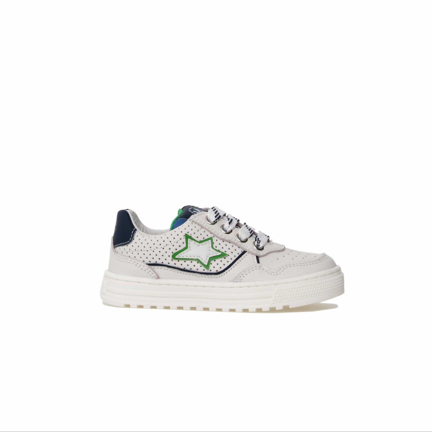 Sneakers/Baskets adulte NATURINO HESS Blanc Bleu Vert Chaussures basses Baskets
