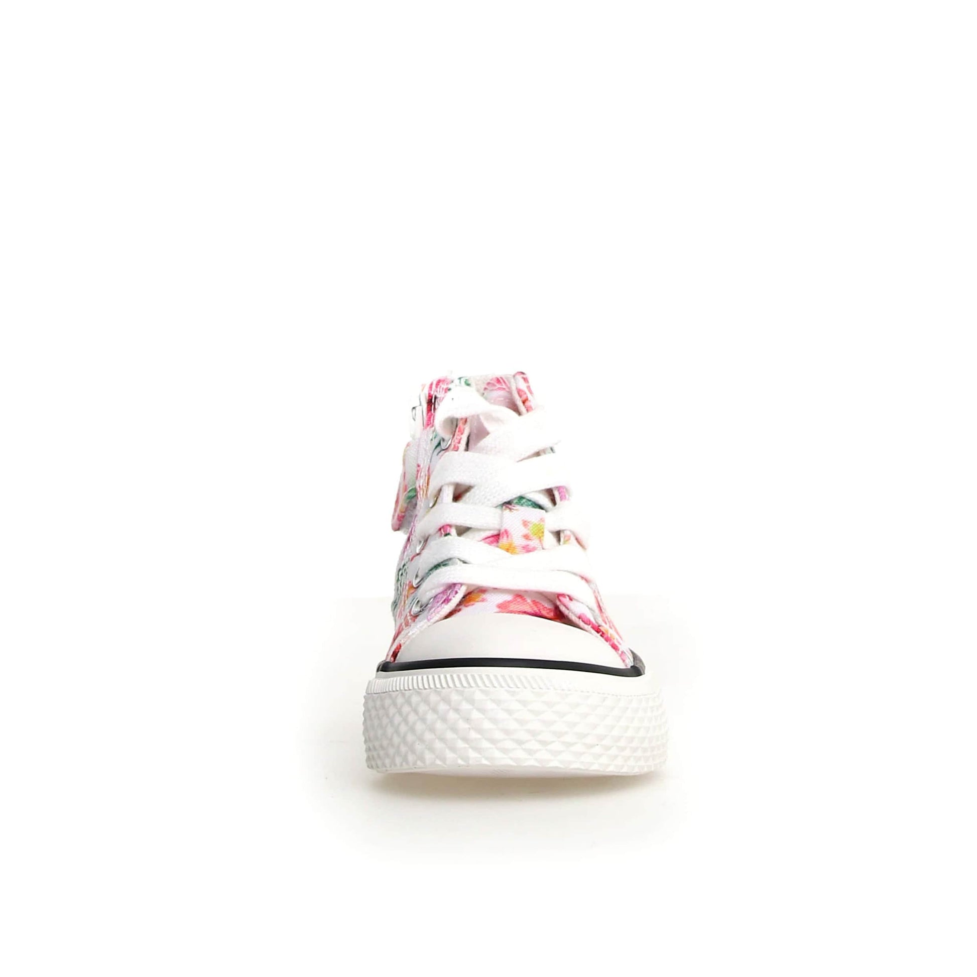 Toiles/Espadrilles NATURINO YLFAS Hawaii White Fushia Toiles