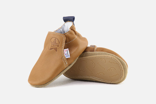 BELLAMY PATCH Camel Chaussons