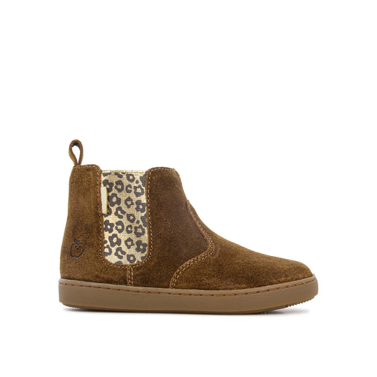 SHOO POM PLAY CHELSEA Dark Camel bottines