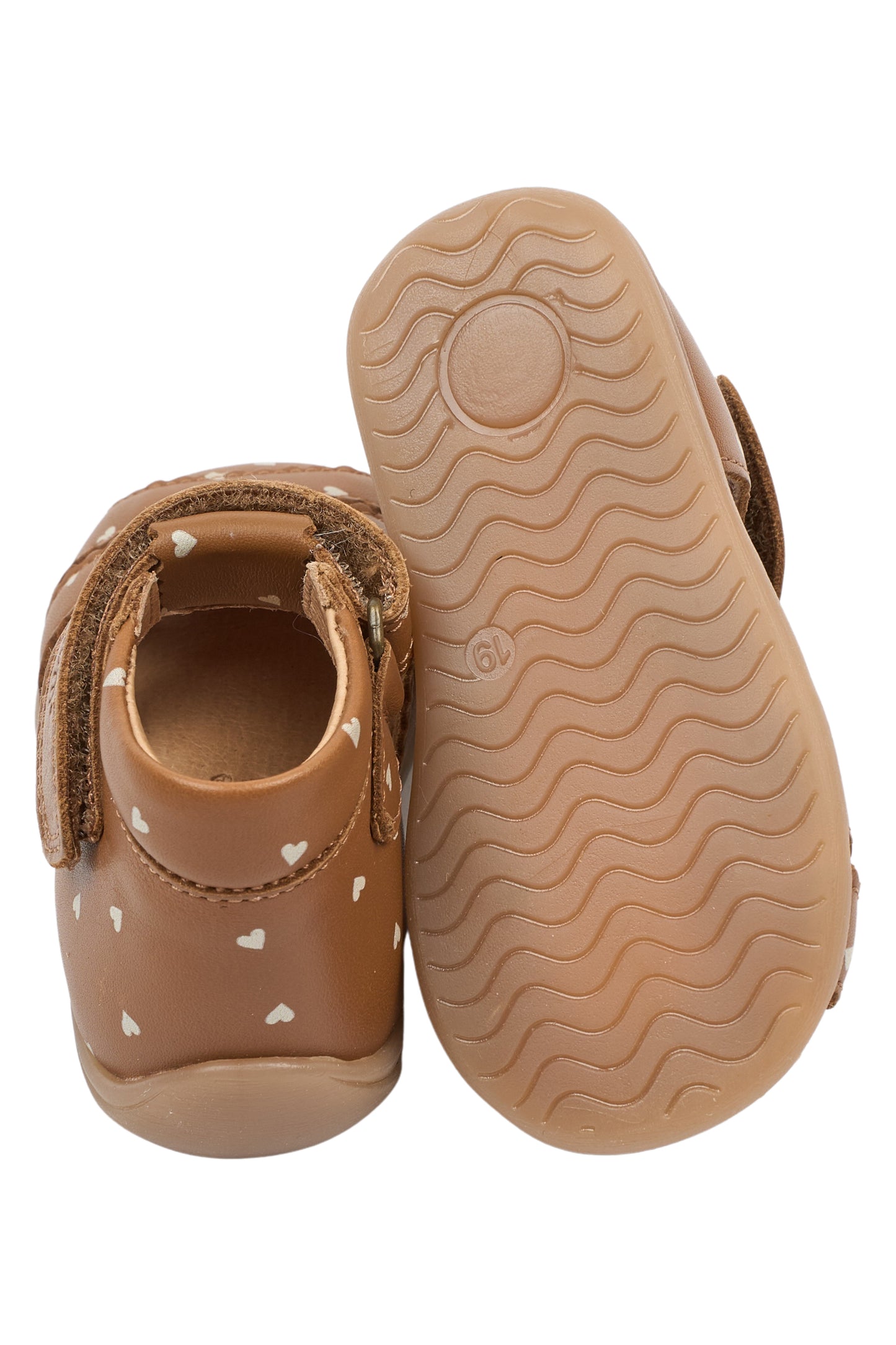 POM POM STARTER SCALLOP VL Picante Heart Sandales Nu-pieds