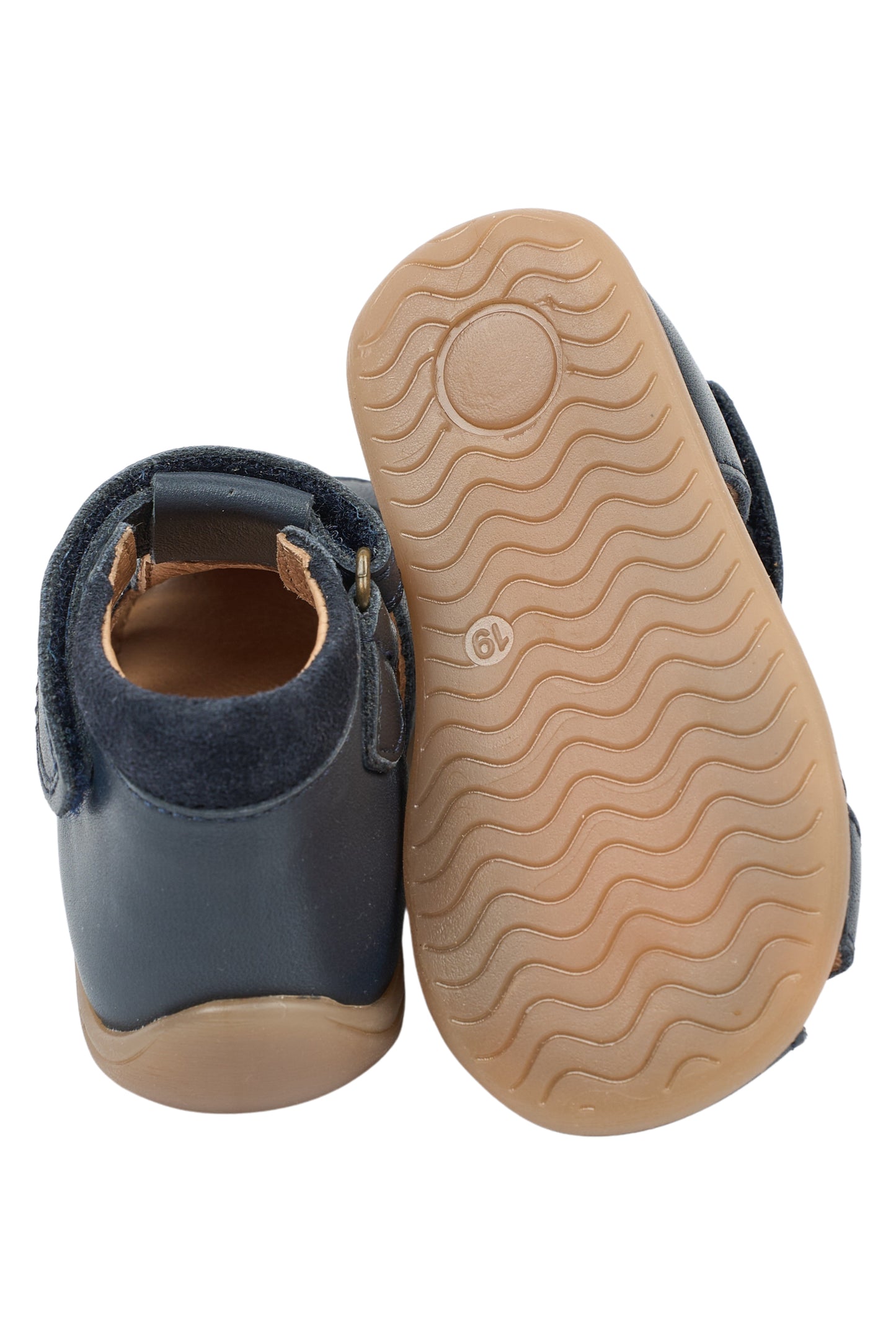 POM POM STARTER VLC SANDAL Navy Blue Sandales Nu-pieds