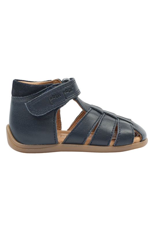 POM POM STARTER VLC SANDAL Navy Blue Sandales Nu-pieds