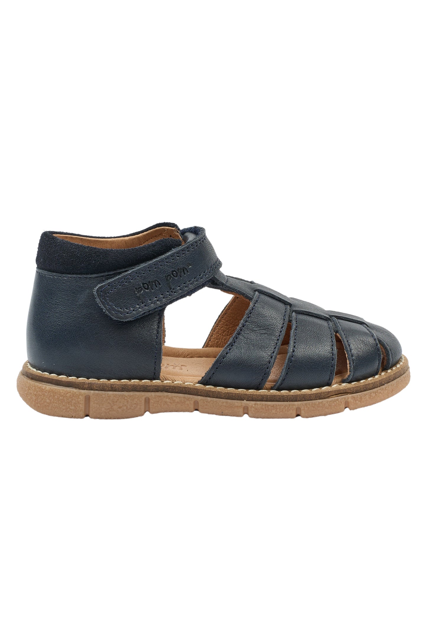 POM POM PEAK VL Navy Blazer Sandales Nu-pieds