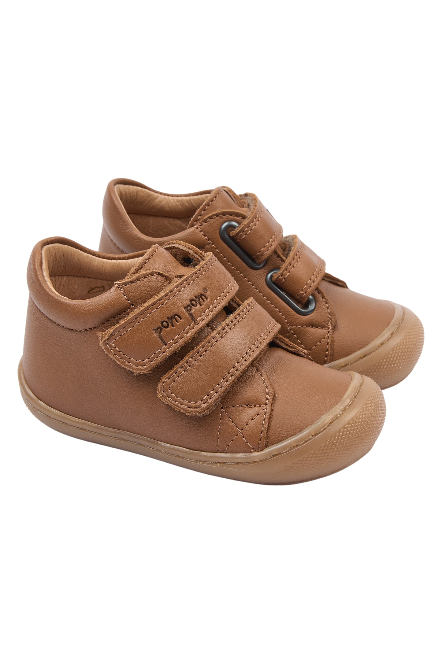 POM POM PAX BABY SHOE Camel Premiers Pas Prémarche