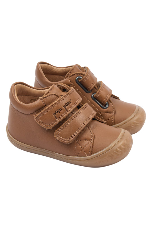 POM POM PAX BABY SHOE Camel Premiers Pas Prémarche