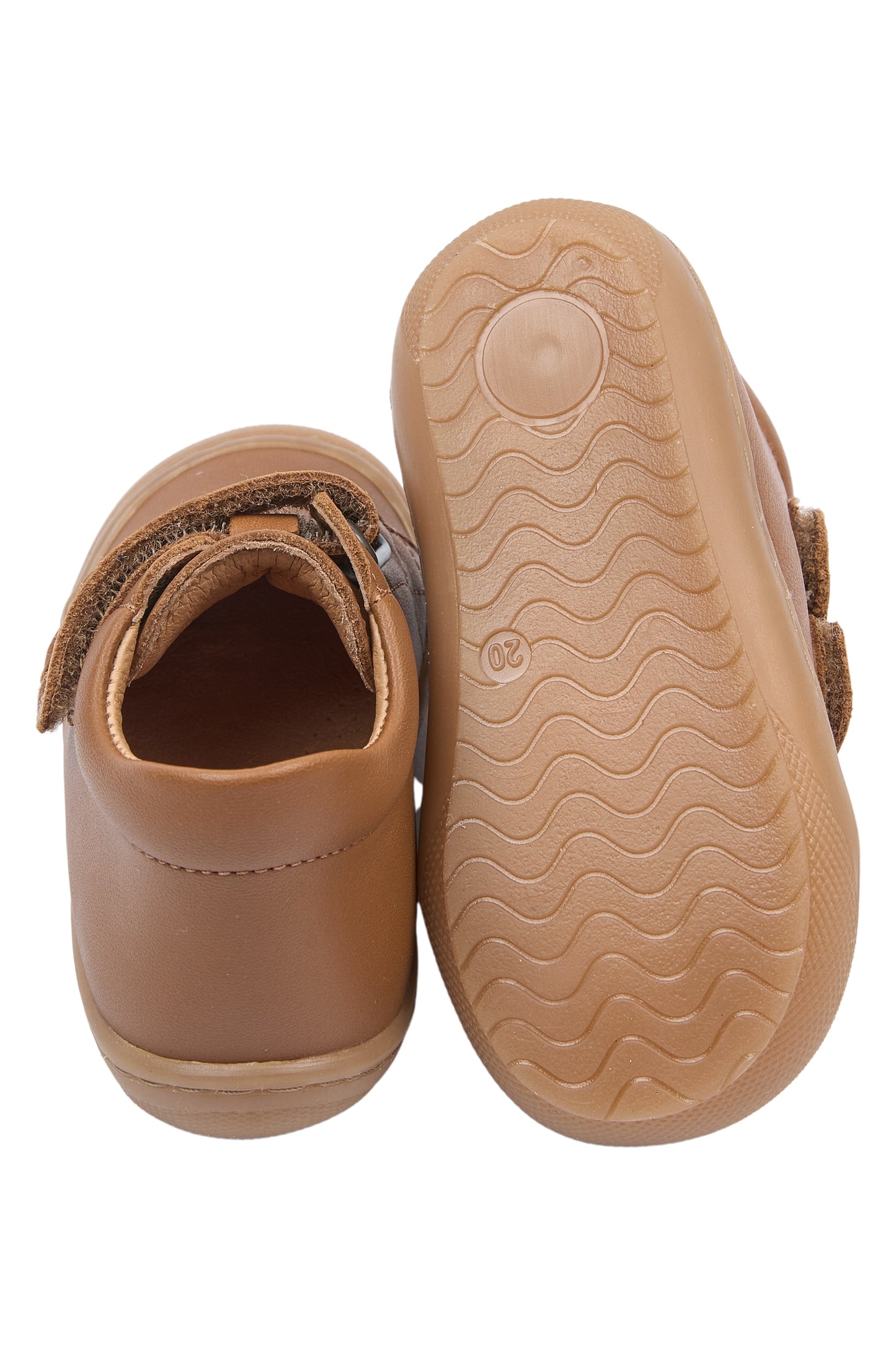 POM POM PAX BABY SHOE Camel Premiers Pas Prémarche