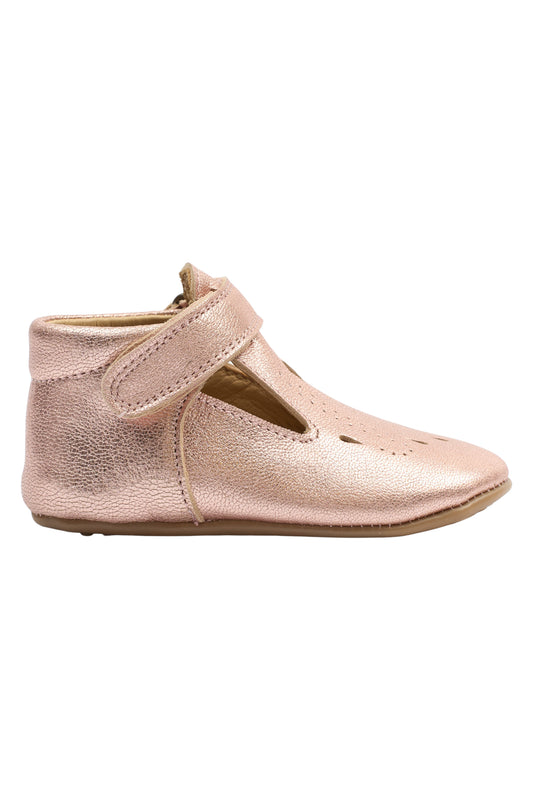 POM POM BEGINNERS BALLERINE Metallic rose Chaussons Prémarche