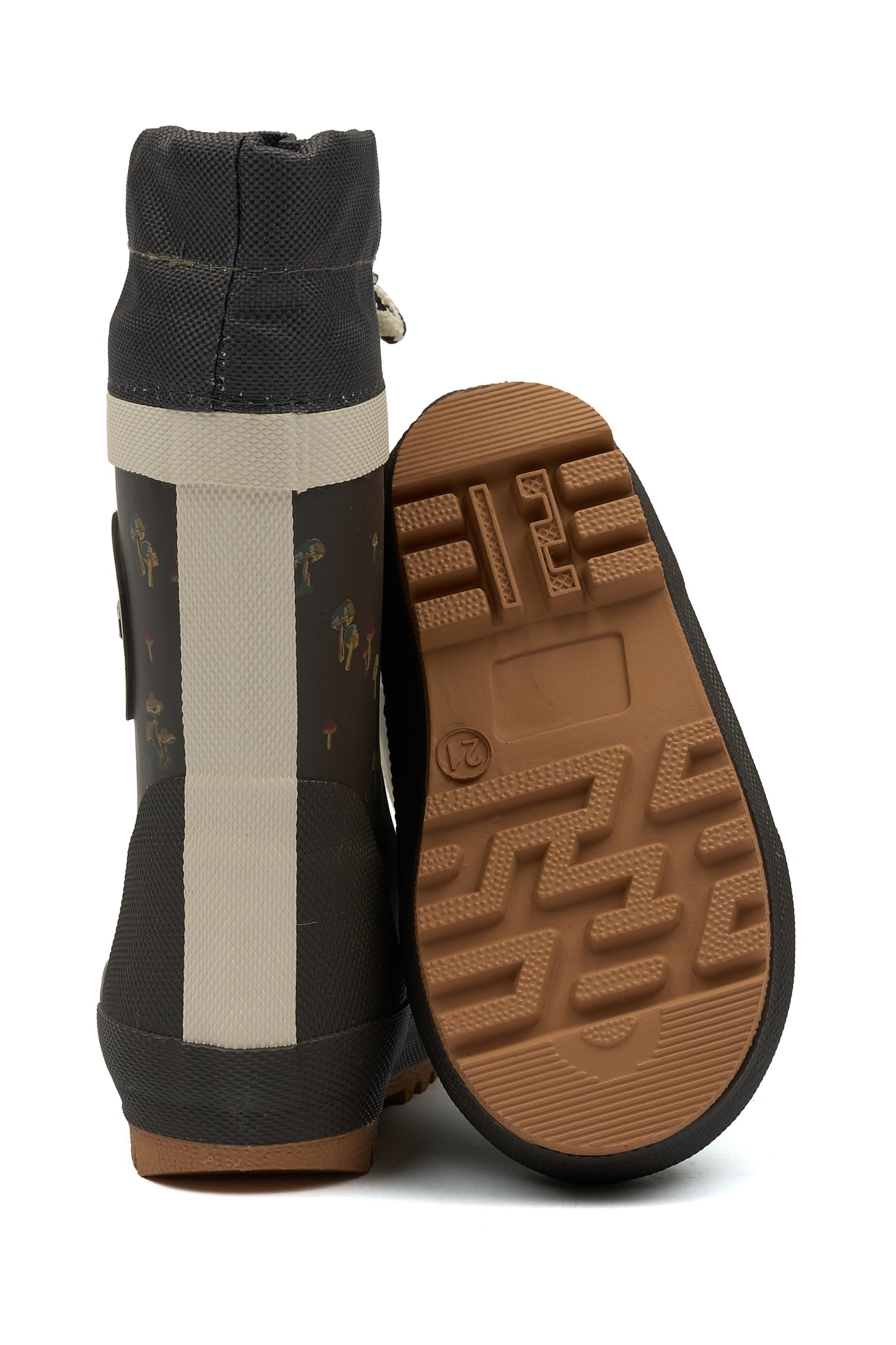 POM POM BOOTS THERMO Fungi Bottes de Pluie Chaude