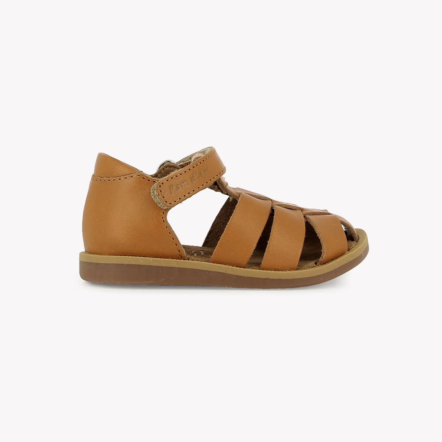 POM D'API POPPY AIR PUR DAD Light Camel sandales/nu-pieds
