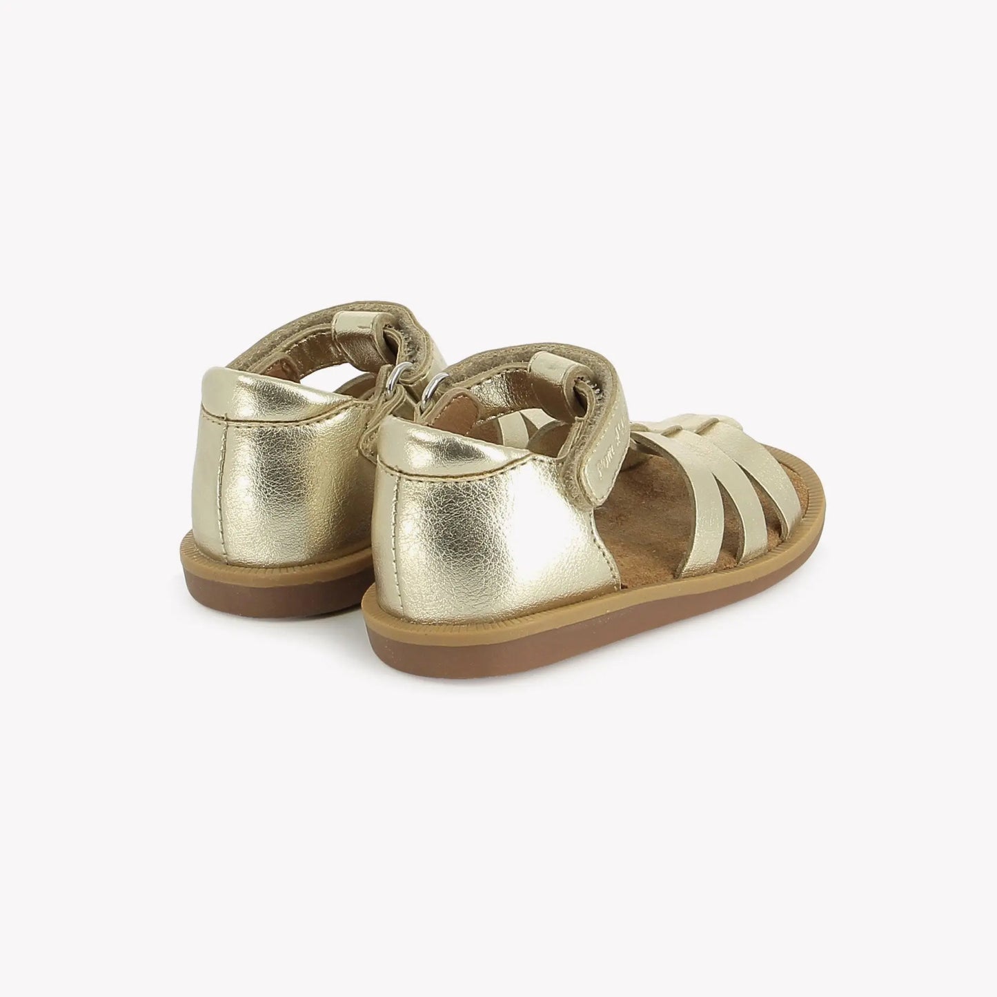 POM D'API POPPY AIR PUR STRAP Platine Sandales Nu Pieds