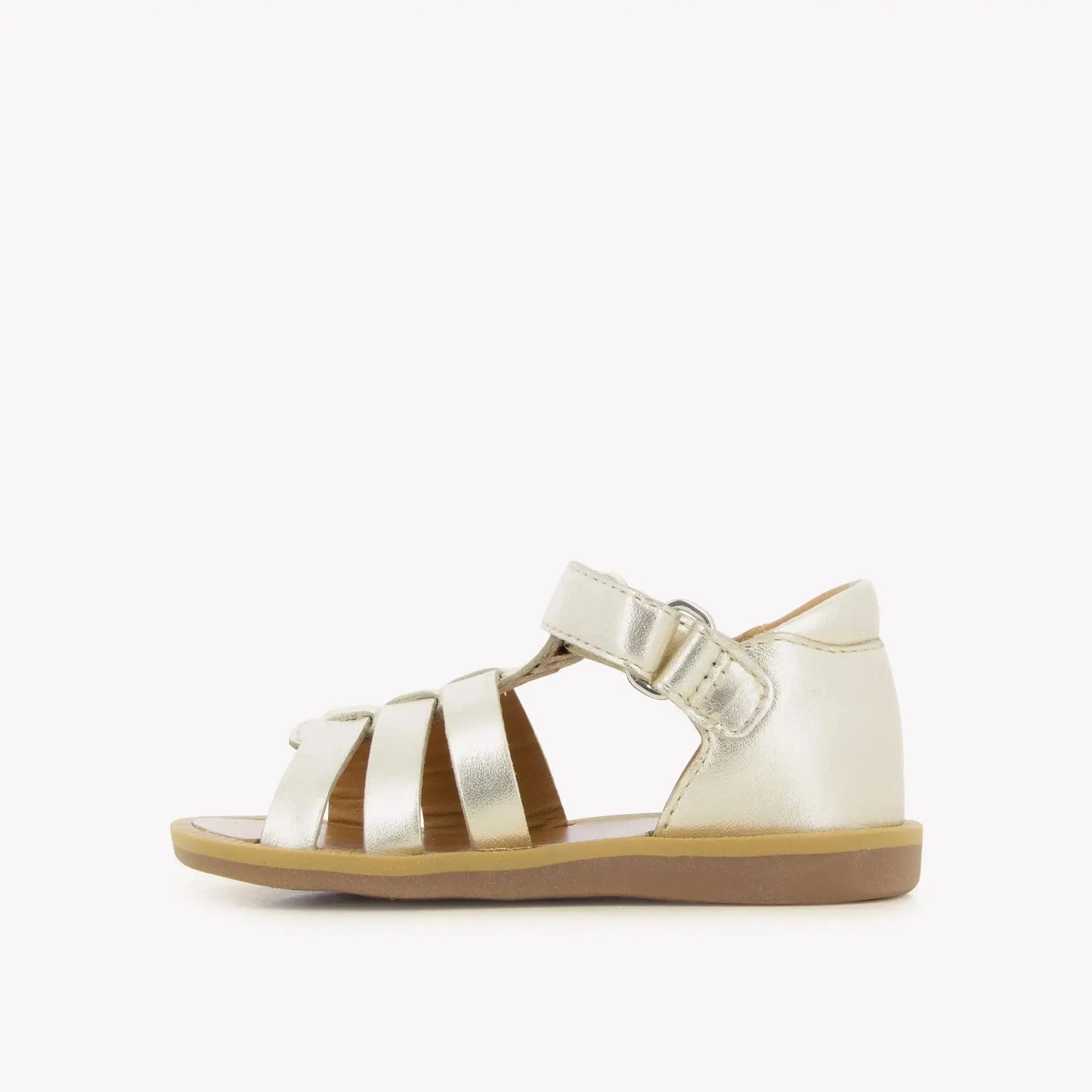 POM D'API POPPY STRAP Platine Sandales Nu Pieds